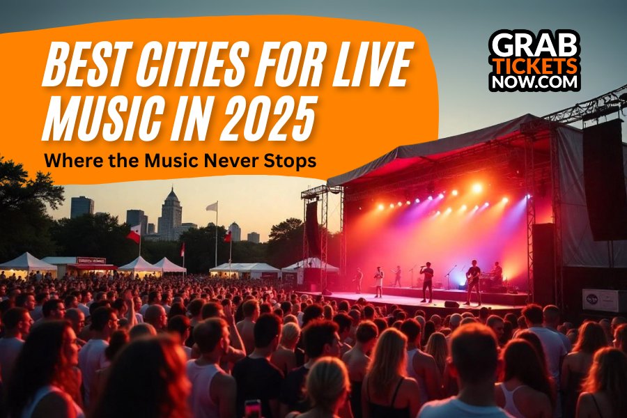 Best Cities for Live Music in 2025: Where the Music Never Stops 1 Best Cities for Live Music