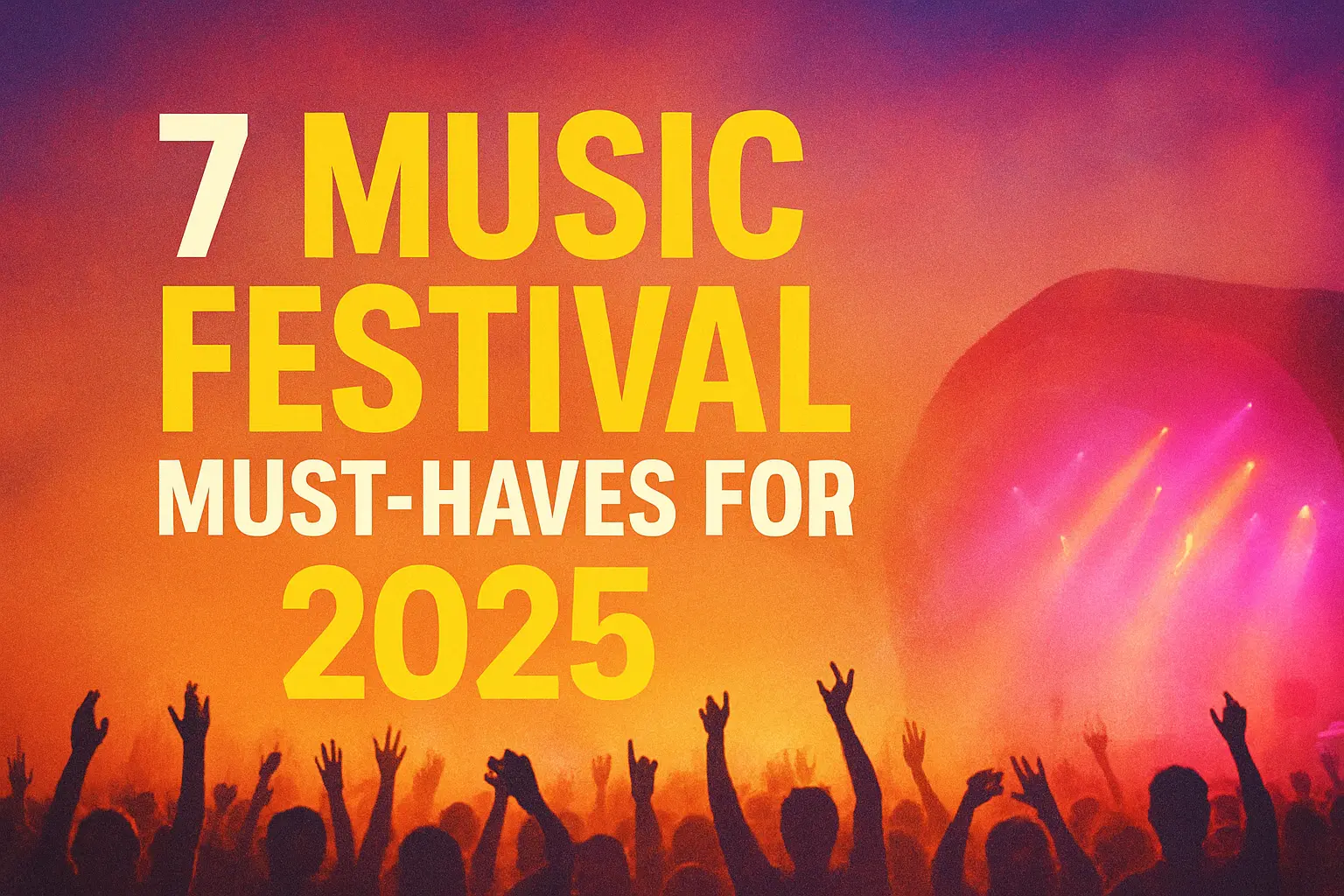 Music Festival Essentials