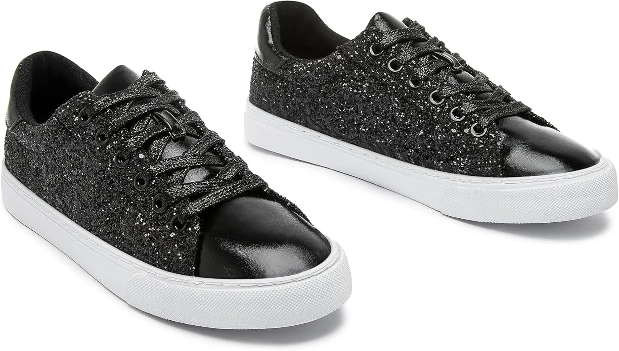 AISFAES Glitter Sparkly Tennis Shoes
