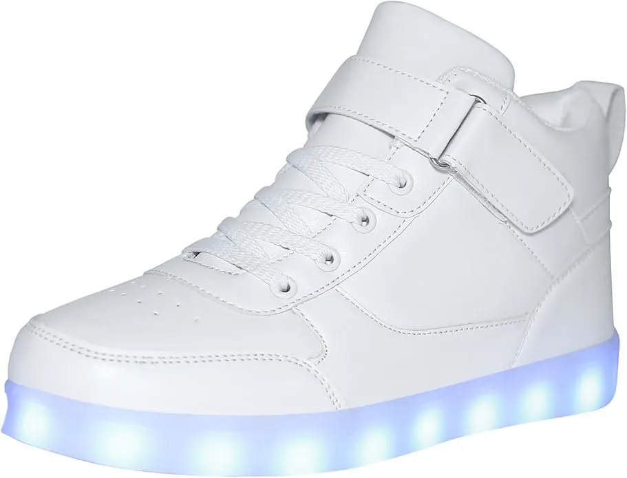 JEVRITE High Top LED Sneakers