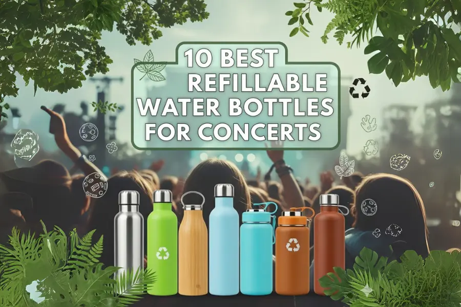 10 Best Refillable Water Bottles for Concerts
