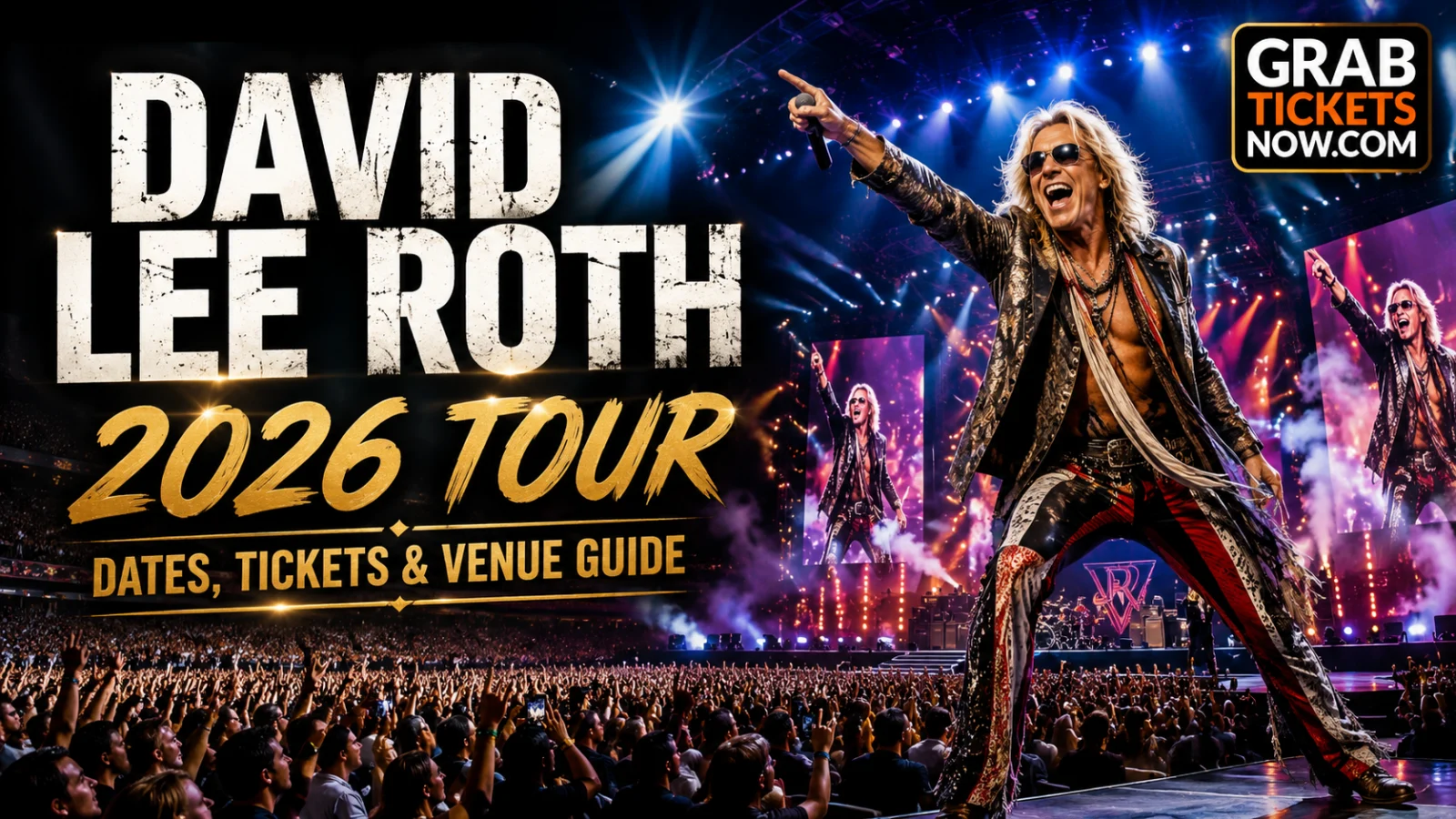 David Lee Roth 2026 Tour Dates supporting image