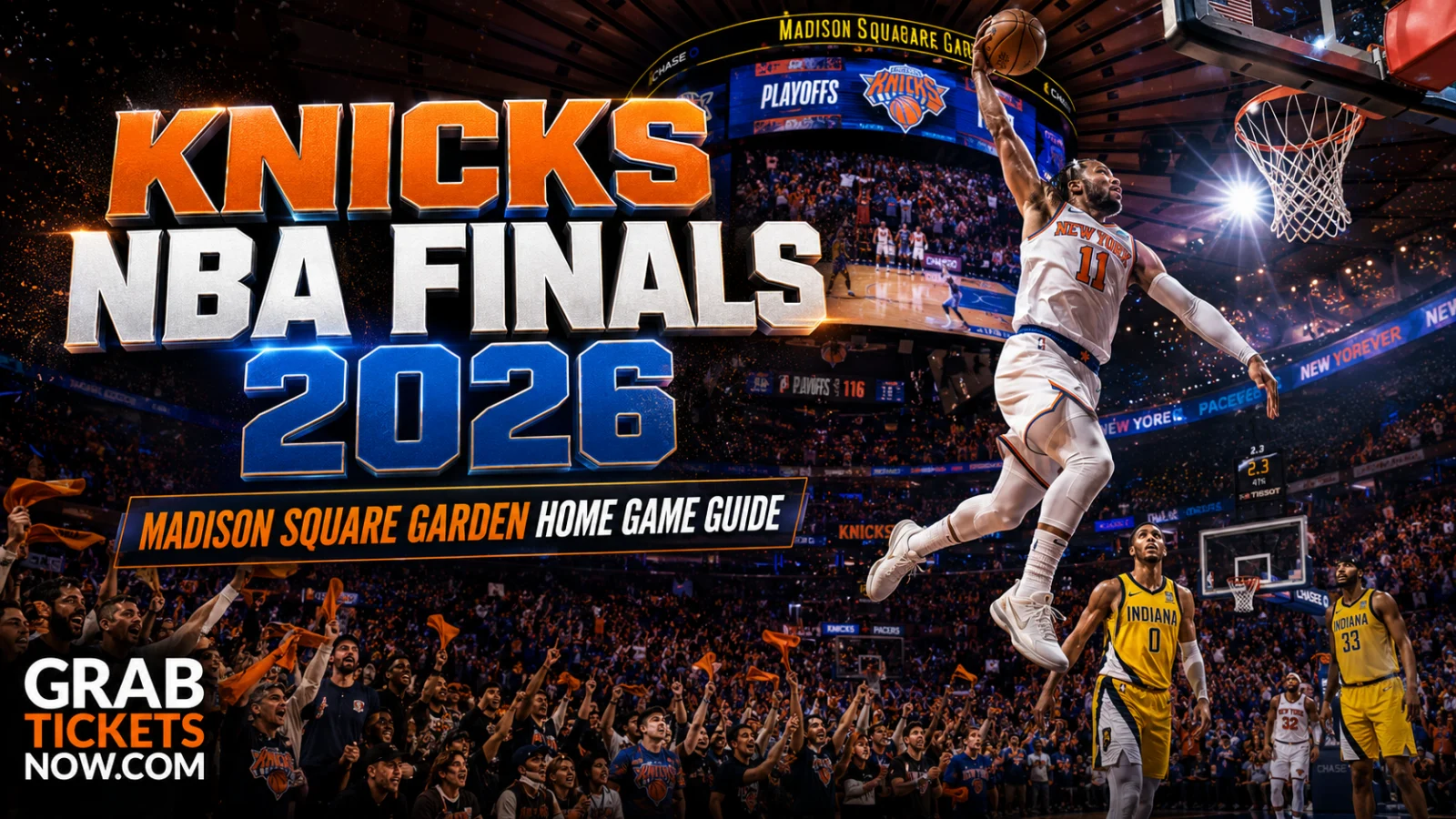 Knicks NBA Finals 2026 Madison Square Garden Guide featured image