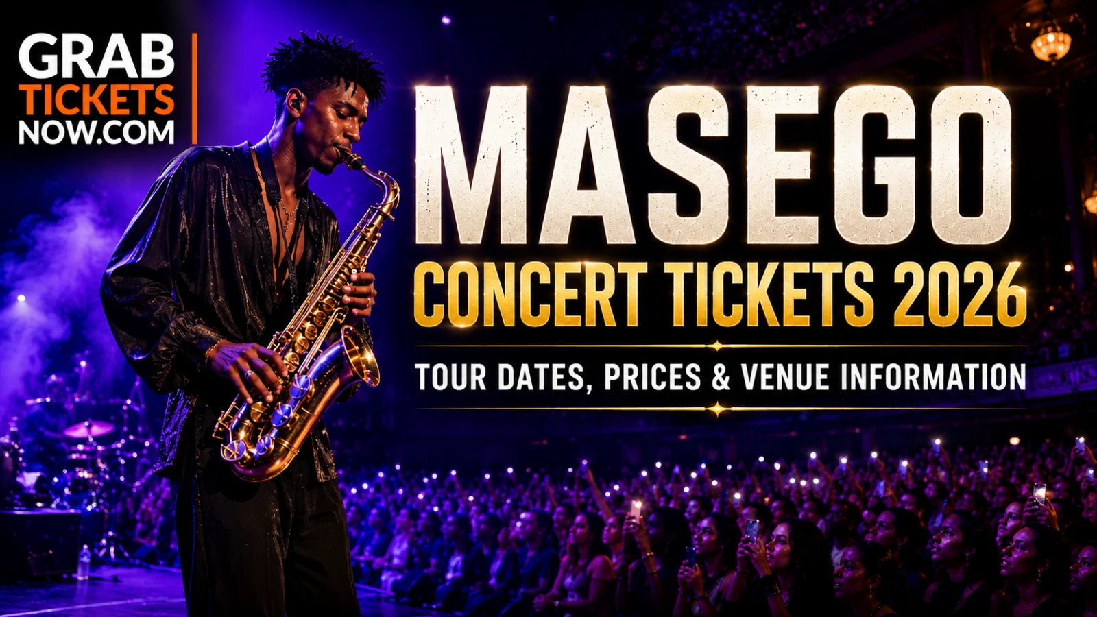 Masego Concert Tickets 2026 supporting image