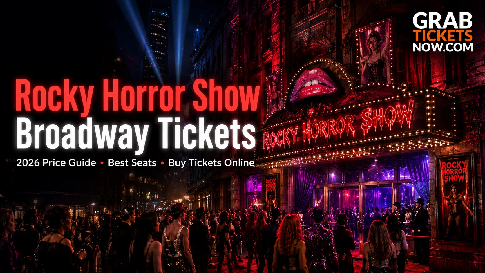 rocky horror show broadway tickets