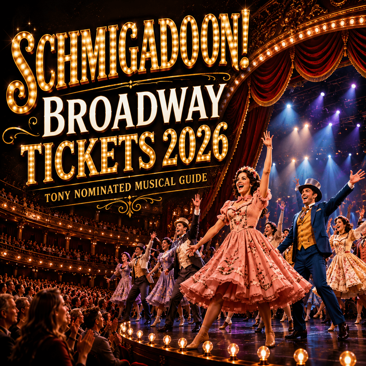 Seating and pricing overview for Schmigadoon Broadway tickets