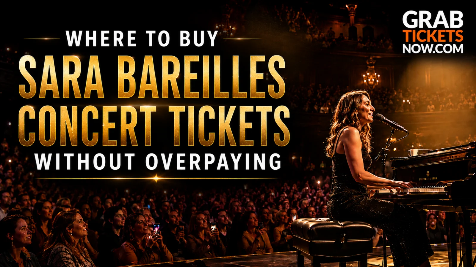 Where to Buy Sara Bareilles Concert Tickets supporting image